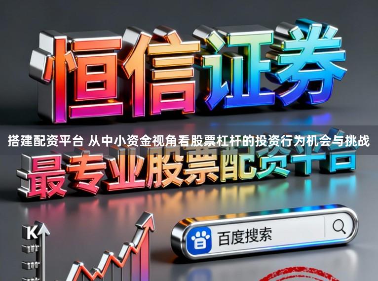 搭建配资平台 从中小资金视角看股票杠杆的投资行为机会与挑战