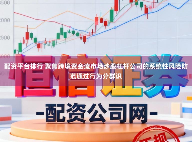 配资平台排行 聚焦跨境资金流市场炒股杠杆公司的系统性风险防范通过行为分群识